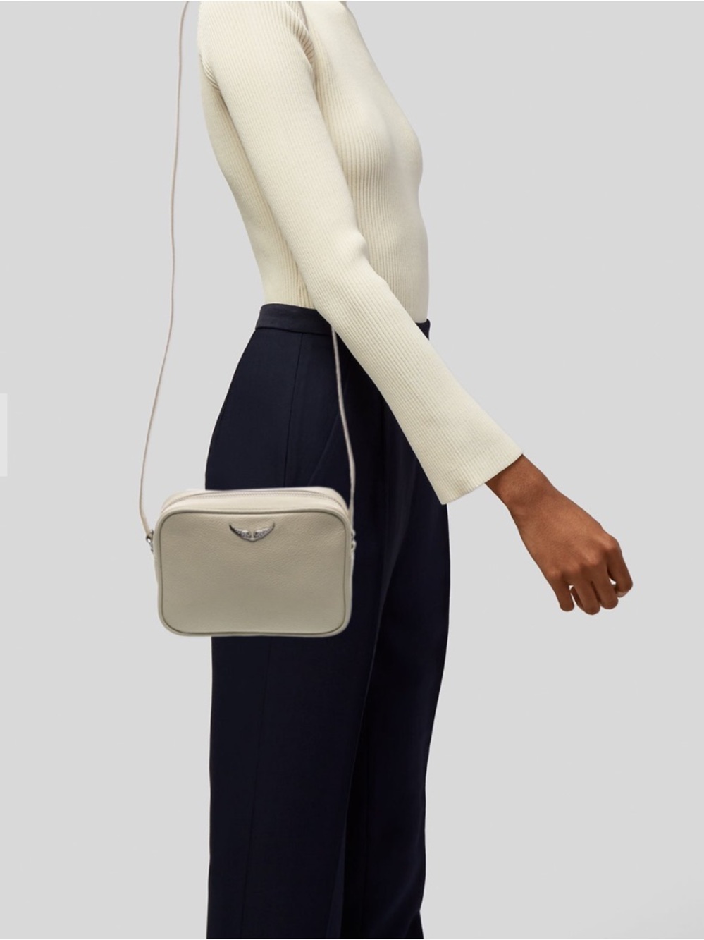 NWT Zadig & Voltaire Boxy Wings Bag Crossbody Bag - Picture 8 of 11